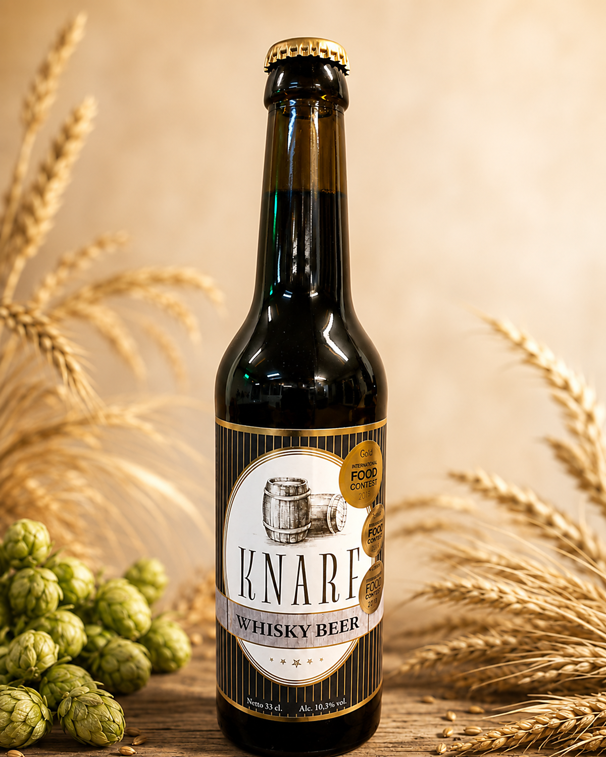 Knarf Whisky Beer fra Rækker Mølle Bryghus